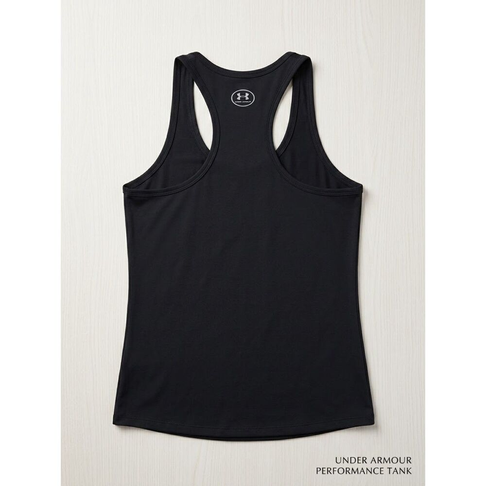 Women's Under Armour Black Performance Tank In Size Small